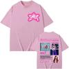 Emilia Merne MP3 Album Tour Graphic T Shirt Men Women Clothing Fashion Y2k Oversized T-shirt Summer Casual Short Sleeve T-shirts