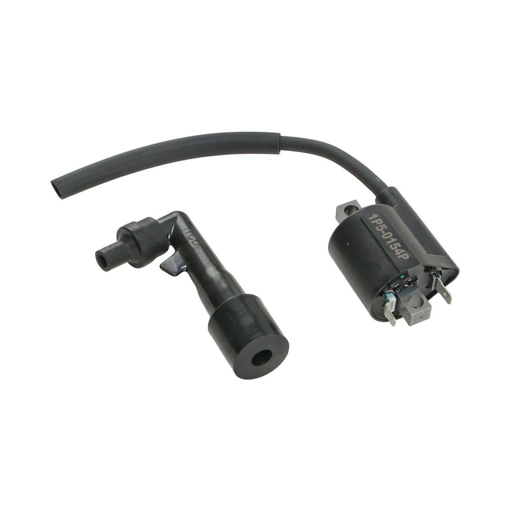 Genuine Taiwan Yamaha Ignition Coil Assembly and Spark Plug Cap Assembly Jog/Vino (2-Piece Set) 1P5-H2310-01(00) + 1CD-H2370-01