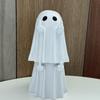 Funny Middle Finger Ghost Ornament for Christmas, Creative and Cute Desktop Decoration, Gift for Friends