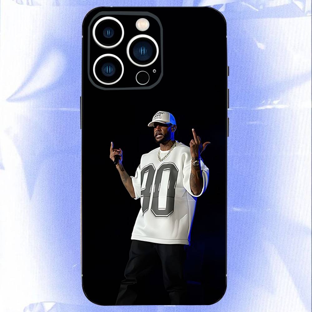 Booba Singer B2o 92i Phone Case For iPhone 17,16,15,14,13,12,11,Pro,XS,Max,XR,Plus,E,SE4,Mini Black Soft Cover