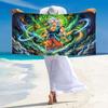 Goku Anime Print Beach Towel, Large Soft Quick Dry Towel for Beach Camping Swimming