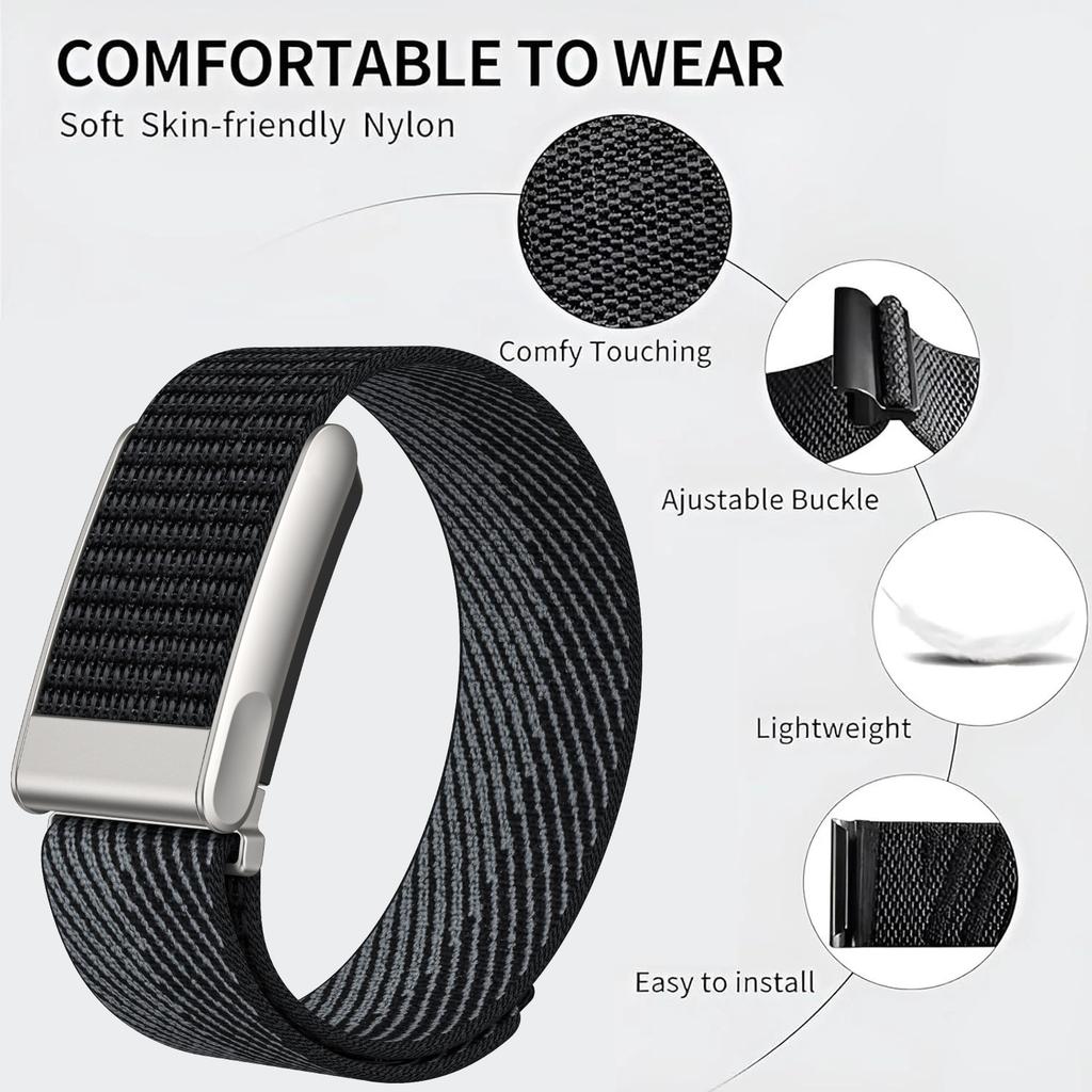 5.0 CloudKnit Band Nylon Strap For WHOOP 5.0 Smart Watch Replaceable Bracelet Belt for Whoop 5.0 ECG-MG Breathable Wristband Accessories Band