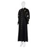 Medieval Stage Priest Cloak With Printed Design For Halloween Cosplay And Theater
