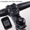 Bicycle Computer Stem Mount Holder Bike Computer Mount Stopwatch Speedometer Support Stand for Polar for Garmin Bryton Cateye