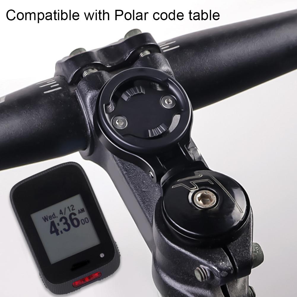 Bicycle Computer Stem Mount Holder Bike Computer Mount Stopwatch Speedometer Support Stand for Polar for Garmin Bryton Cateye