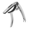 Guitar Capo 3 In 1 Multifunctional Zinc Alloy Rubber Pad Electric Guitar Capo with Pick for Banjo