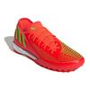 Adidas Predator Edge.3 L TF Turf Soccer Shoes Men Soccer Shoes Fluorescent-Red GV8527