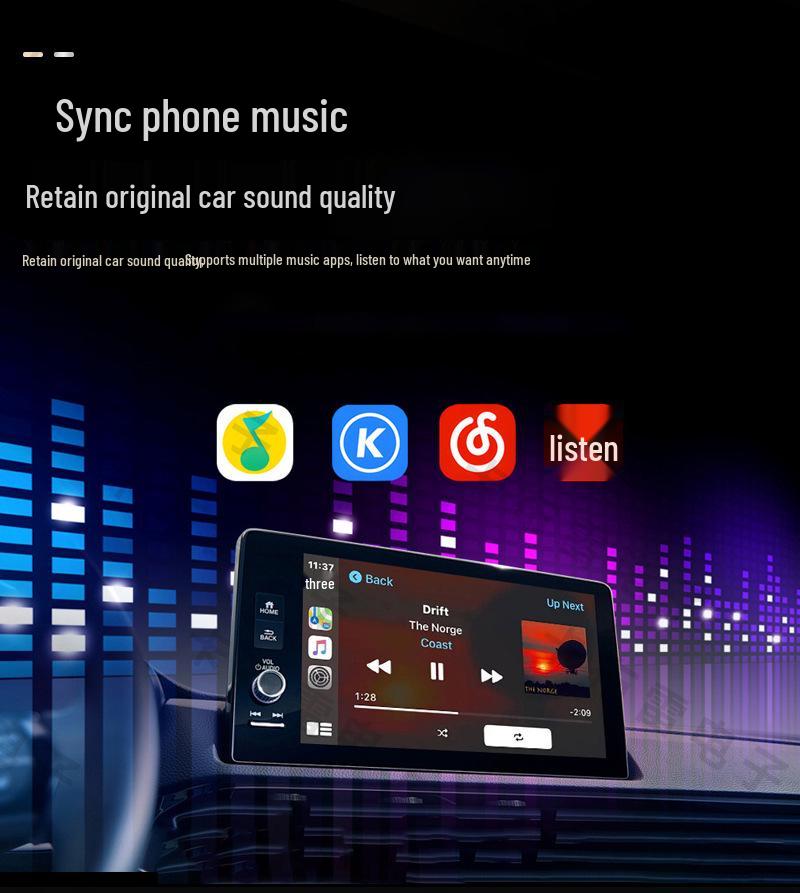 CarPlay Adapter: 4-in-1 Screen Mirroring & Smart Reverse Control Box