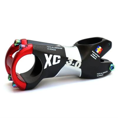 Mountain Bike Stem 31.8*80mm Colorful Stem -7 Degree Aluminum Alloy Riser Bicycle Accessories