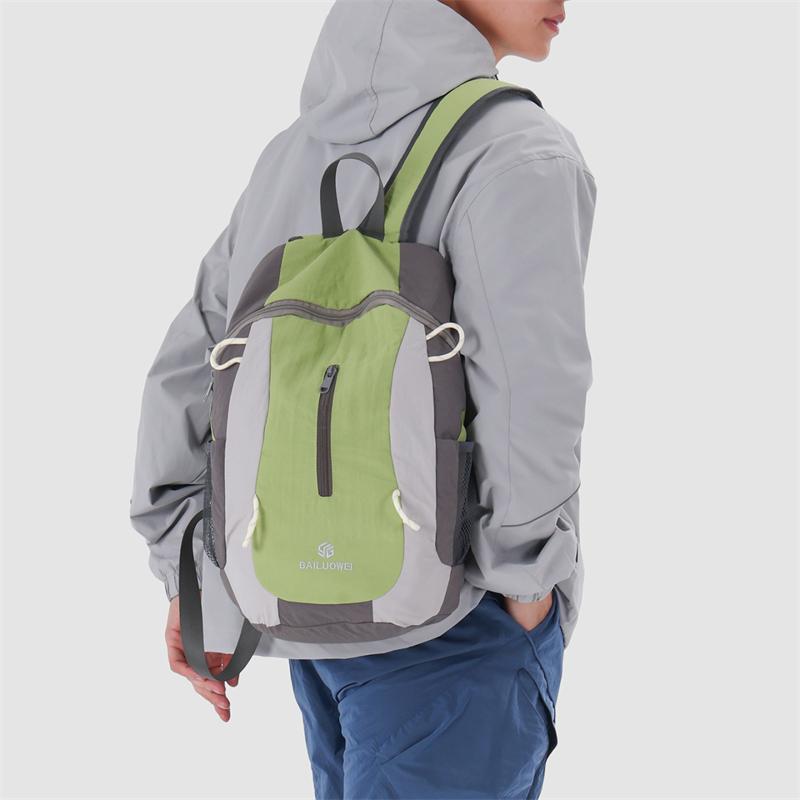Lightweight Outdoor Backpack Color Block Backpack