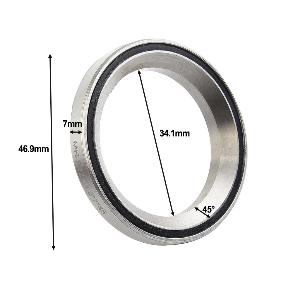 Steuersatzlager Stahl 1,5 1 1/8 Zoll 38/39/41/44/49/52mm 45/36 Grad