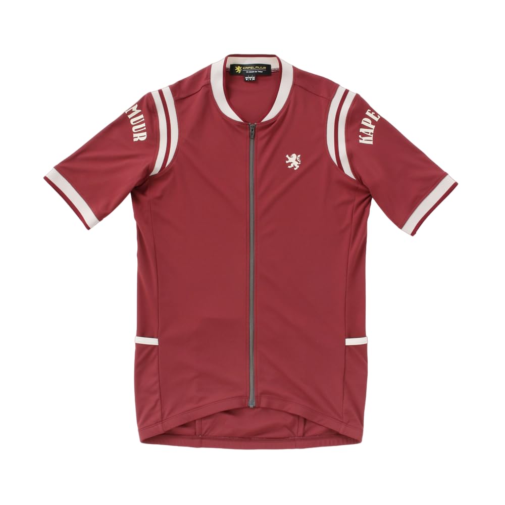 

Kapelmuur Short Sleeve Cycling Smooth Stretch Rib Size XS Jersey, Jersey, Red,