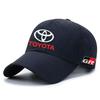 2026 New Toyota Logo GR Racing Summer Thin Breathable Soft Top Baseball Hat Outdoor Riding Sunshade Hat Duck Tongue Hat
