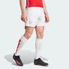Adidas Arsenal 23/24 Home Shorts With Side Stripe And Elastic Waist Men Bottoms White HR6924