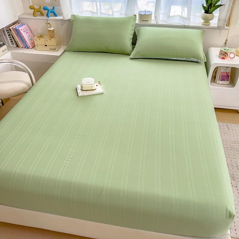New Double-layer Gauze Bed Sheet Cover Single Piece Single Dormitory Mattress Protector All-inclusive Non-slip Non-shifting Sheet