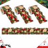 Self-Adhesive Christmas Trim Border Sticker Handmade Label Stickers Crafts Xmas Flower  Festive