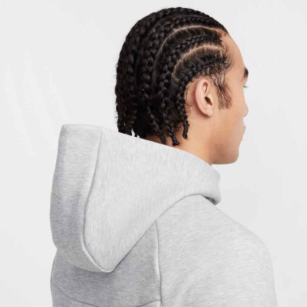 Nike M TecH Flc Fz Hoodie Hv0950 063d Gr H Blk