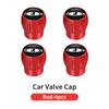 LZEP1 Car Tire Valve Caps Aluminum Alloy Valve Stem Tire Accessories For Lada Priora Kalina Granta Vesta Niva Largus Vaz Samara 2110