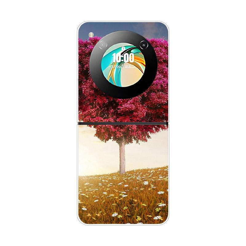 Hülle Für ZTE Nubia Flip NX724J Fundas Transparent Hart Faltbar Stoßfest Bumper Für ZTE Libero Flip 5G Nubia Flip2 Klare Abdeckung
