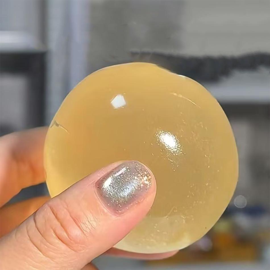 Blaues Maltose-Quetschspielzeug, Anti-Stress-Sensorik-Fidget-Spielzeug, weiches, transparentes, simuliertes blaues Maltose-Spielzeug mit langsamer Rückfederung, Dekompressionsspielzeug