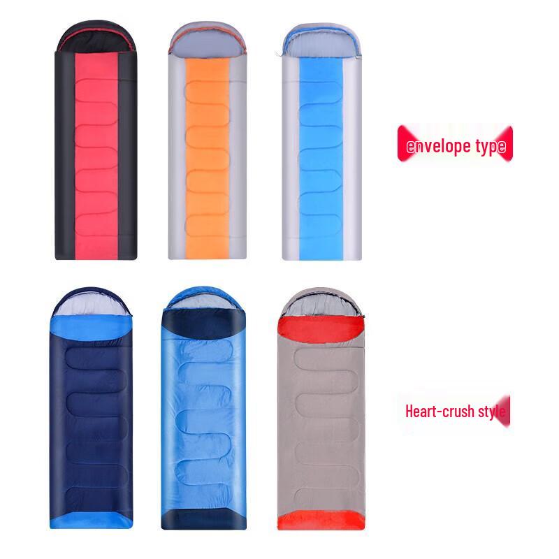Tri-polar Outdoor Thin Four-Season Single Camping Sleeping Bag TP3003