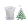 Weihnachtsbaum Duftkerze Gipsform für DIY Basteln Heimdekoration Kerzenherstellung Silikonform für Harz Seife Ton