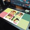 Pippi Longstocking Large Size Mouse Pad Large Gaming Table Cushion Non-slip Laptop Tablet Big Mousepad XXL Mat Mini PC Playmat With Lock edge