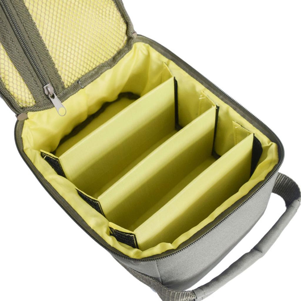 Fishing Gear Case Tackle Storage Organizers Carrying Bag Waterproof Fishing Tackle Bags, Portable Fishing Reel Line Bags