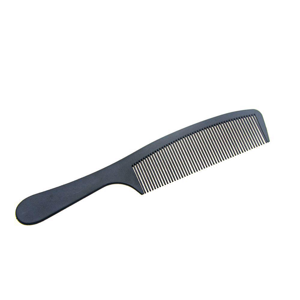 Dual-Sided Comb with Fine and Coarse Teeth for Straight Hair Styling - Portable Household Tool