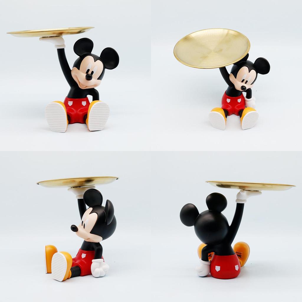 Mickey Mouse Pvc Key Holder Tray With Assembly For Home Entryway Decor And Storage