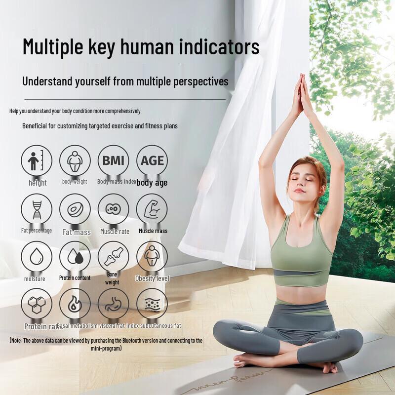 HC SG616E Ultrasonic Height, Weight, and Body Fat Scale (CN version)