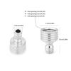 1/4 Quick Connect High Pressure Car Wash Nozzle With Sprayed Patterns For Efficient Cleaning Water Conservation Irrigation