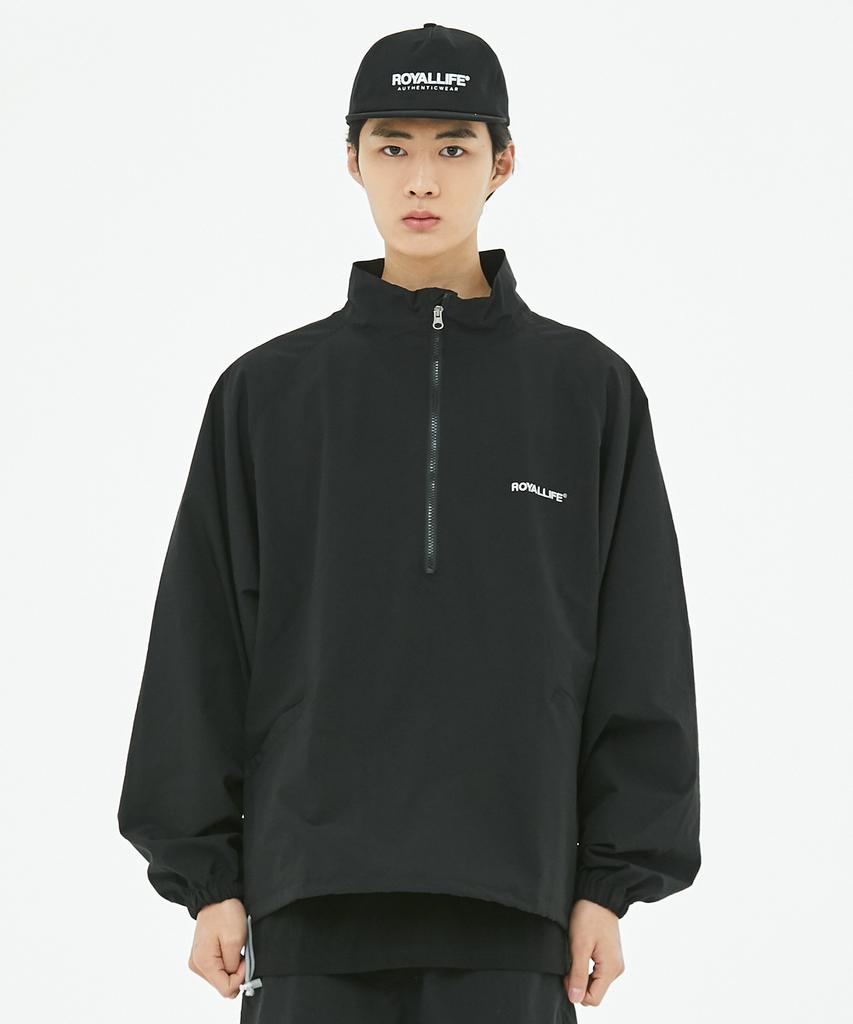 Royallife Rlchj803 Half-Zip Anorak - Black