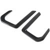 For Subaru Outback 2021 2022 2023 ABS Car Front Fog Light Lamp Eyebrow Cover Frame Trim Sticker Accessories