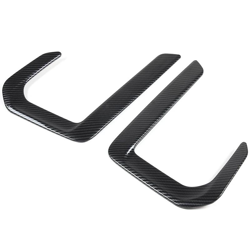 For Subaru Outback 2021 2022 2023 ABS Car Front Fog Light Lamp Eyebrow Cover Frame Trim Sticker Accessories