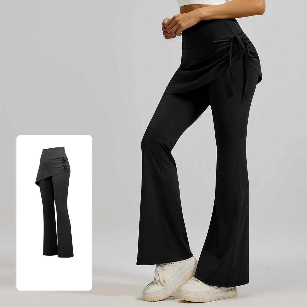 Botvotee Fake Two-Piece Plus size Wide Leg Jeans for Women Y2k Fashion Streetwear High Waisted Flare Denim Pants