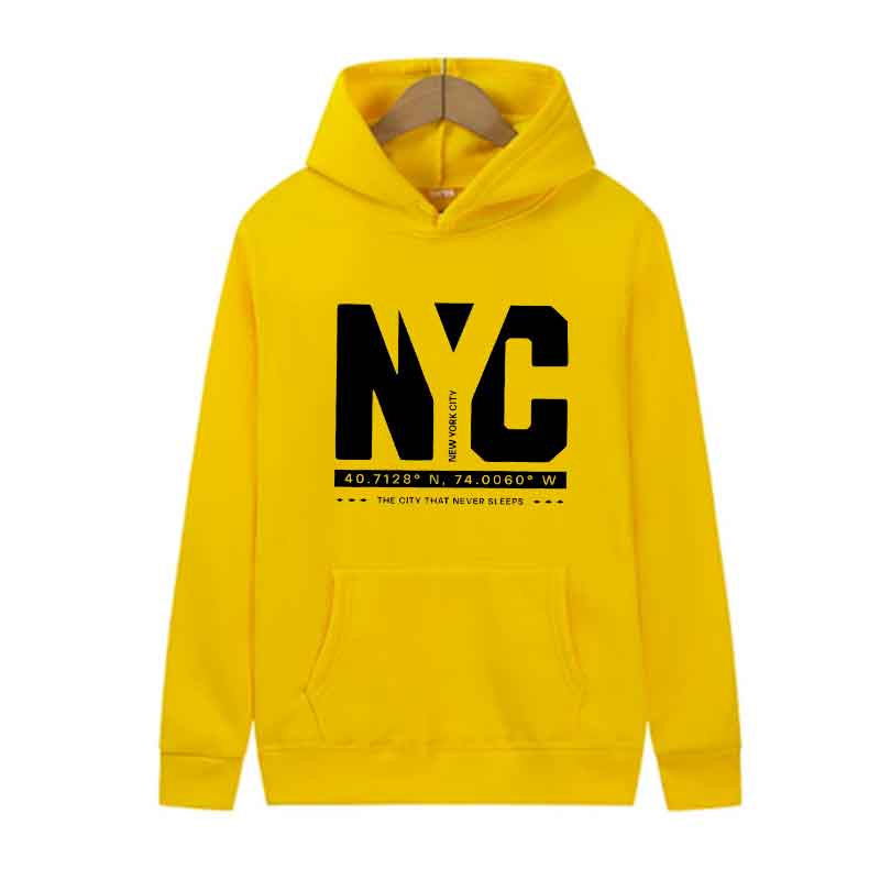 Autumn Men Hoodies Spring Casual Sweatshirts Street Trends Unisex Clothing Daily Urban Fashion Letter Print Menswear Pocket