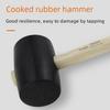 Tengda Gummihammer mit Massivholzgriff für Fliesen- und Bodenverlegung