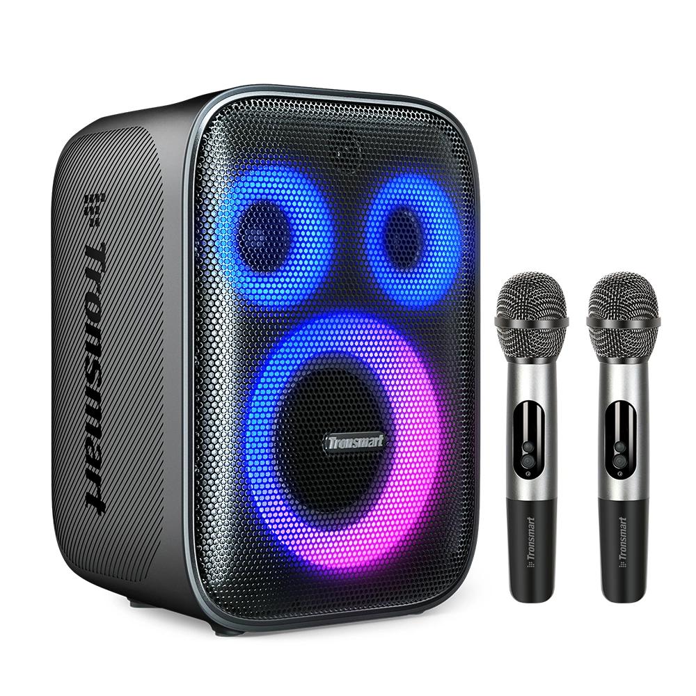 Tronsmart Halo 200 Caixa de som sem fio 120W + 2 microfones - Preto