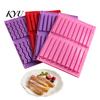 Uniform Bar Shaped Cavities Silicone Chocolate Mold, 20 Non-stick Flexible Baking Tray, Heat Resistant Holiday Snack Crafting Tool Food-grade Mold for