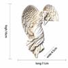 1 pc Angel Wings Angel Door Frame Decoration Resin Guardian Angels Craft Door Frame Ornament Left Right Wings Goddess Decoration