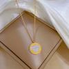Real Gold Cold Necklace In The E-Commerce Good Goods Furnace, Women'S Collarbone Chain With Jewelry