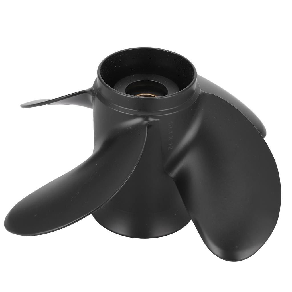 10.4x12 RH Outboard Engine Propeller 4 Blades 13pcs Spline Boat Marine Fit for Suzuki 35‑65HP