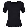 Shop   Women U Neck Jersey SilkeT T shirT whiTe Dai Wsh 20553