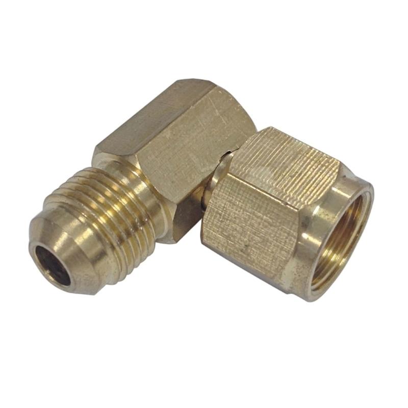 

Strong Brass Gas Connector 5/8 Standard Gas Pipe Fitting Corrosion Proof Adapter for Gas Cylinders Appliances 1