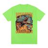 Bombardiro Crocodilo Funny Crocodile Plane Bomber Meme Graphic T-shirt Men's Women Clothing Casual Cotton Short Sleeve T Shirts