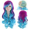 Cos anime Perücke pink Lolita süß Lolita Doppelknoten Halloween Farbe langes lockiges Haar