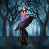 Xiaomi Halloween Crow Statue Luminous Candlestick Ghost Festival Horror LED Crow Candlelight New Halloween Home Decoration Candlelight