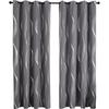 Blackout Curtains Solid Color Thermal Insulation Sun Protection Bedroom Living Room