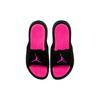 Air Jordan Hydro 6 Grade School 'Black Hyper Pink' (Unisex) Black / Hyper Pink Slide Slippers 881475 009
